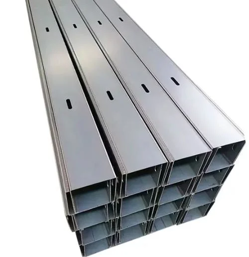 Hot-Dipped Galvanized Channel Cable Tray Trough Cable Tray