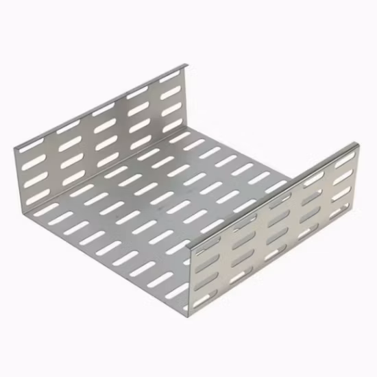 FRP, perforiert, SS304-Edelstahl, perforierte Leiter, Typ GFK, Aluminiumlegierung, Trog, Typ Gi, feuerverzinkt, HDG, rostfrei, schwarzes Trägersystem, Kabelrinnen