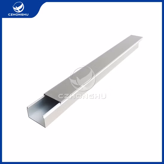 Hochleistungs-Aluminiumlegierung für den Außenbereich, belüfteter Typ, perforierte Glasfaserkabelrinne, Leiterrinne, Typ T-Typ, feuerverzinkte Kabelrinne, Größenliste
